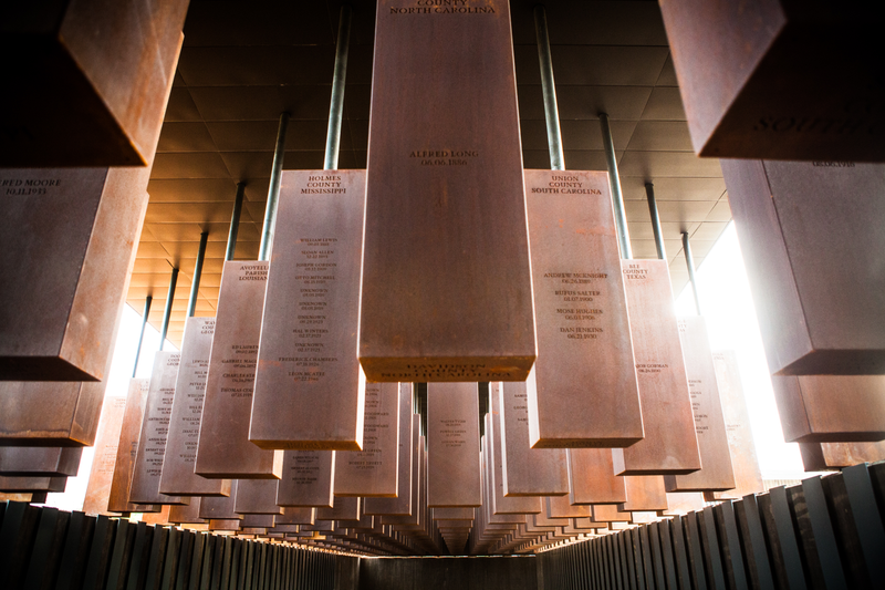 Lynching memorial, corridor 3